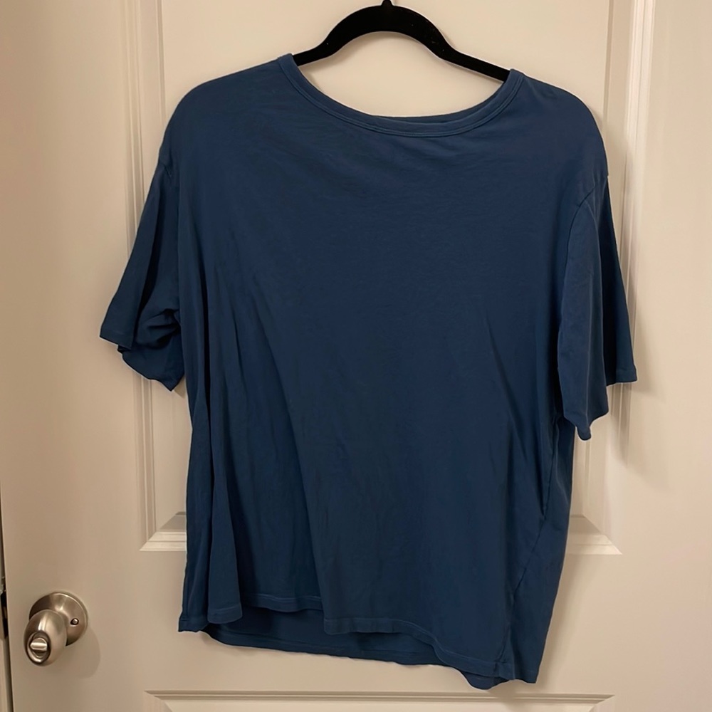 Everlane air oversized crew tee